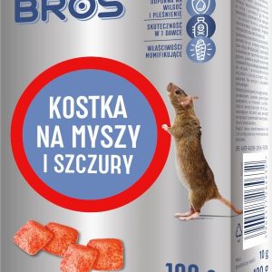 Bros Kostka Na Myszy I Szczury 100G