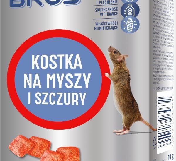 Bros Kostka Na Myszy I Szczury 100G