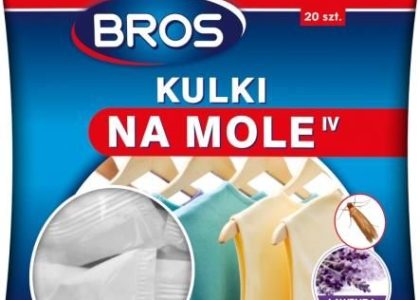 Bros Kulki Na Mole Odzieżowe Lawendowe Bros 20Szt