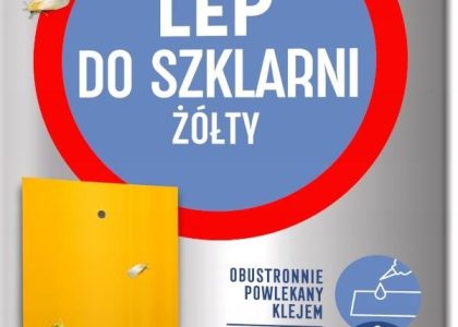 Bros Lepy Na Szkodniki Do Szklarni Żółty 10 Szt