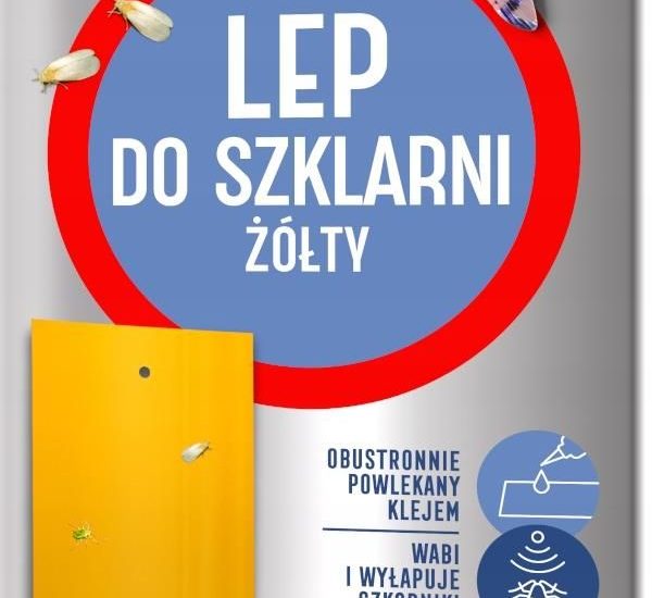 Bros Lepy Na Szkodniki Do Szklarni Żółty 10 Szt
