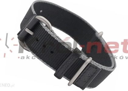 Bros Pasek 3112/Vb/20 Nylon Skórzane Wstawki 3112Vb20
