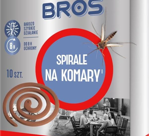 BROS Spirale na komary 10szt