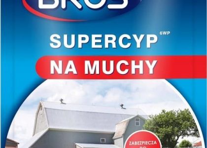 Bros Supercyp 6Wp Na Muchy 25g Pluskwy Prusaki