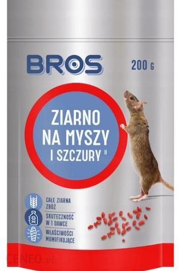 Bros Ziarno Na Myszy I Szczury 200G (158636)