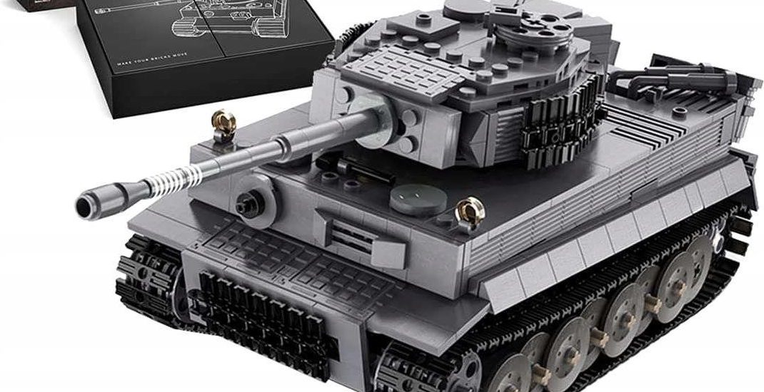 Cada Klocki Konstrukcyjne Czołg Tiger 1 Sterowany 925El