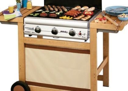 Campingaz Grill Ogrodowy Gazowy Adelaide 3 Woody Ruszt 60X46cm