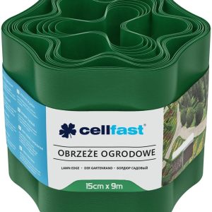 Cellfast Obrzeże ogrodowe 15cm Zielone 9m (30002H)