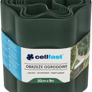 Cellfast Obrzeże ogrodowe 20cm Ciemnozielone 9m (30023H)