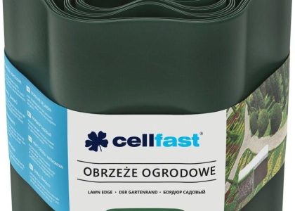 Cellfast Obrzeże ogrodowe 20cm Ciemnozielone 9m (30023H)