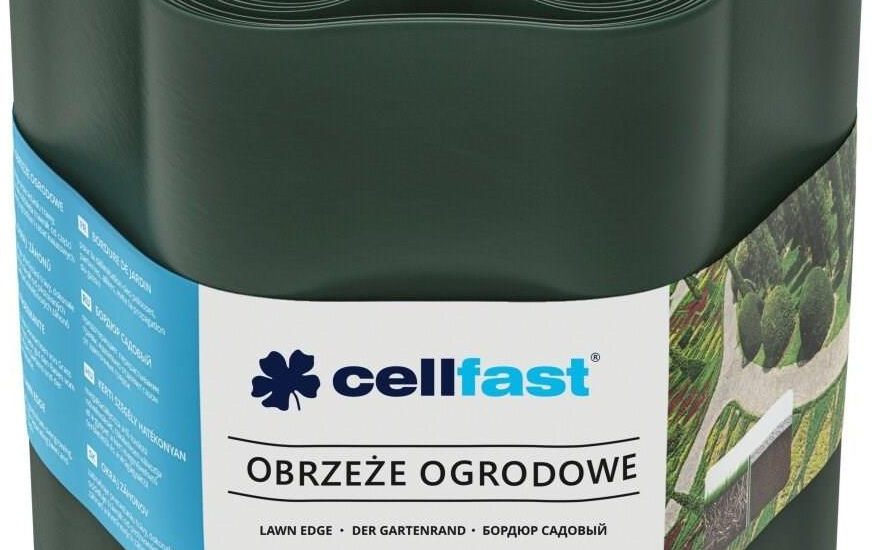 Cellfast Obrzeże ogrodowe 20cm Ciemnozielone 9m (30023H)