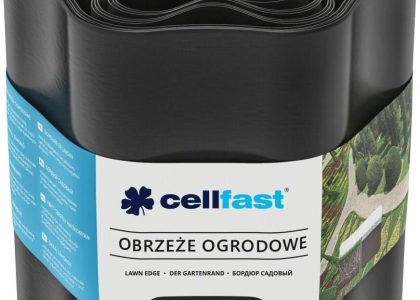 Cellfast Obrzeże ogrodowe 20cm Czerń 9m (30033H)