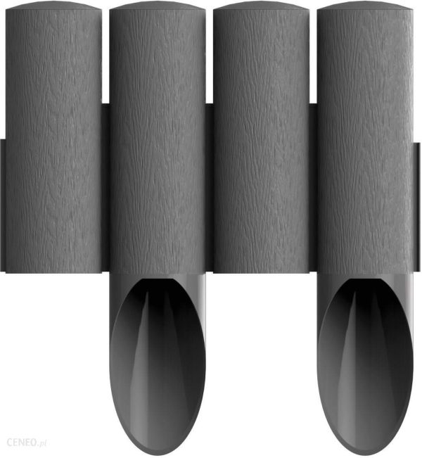 Cellfast Palisada ogrodowa 4 STANDARD 14,5cm Grafitowa 2,3m (34044)