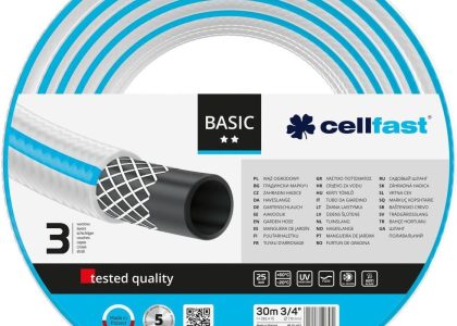 Cellfast Wąż ogrodowy BASIC 3/4″ 30m (10421)