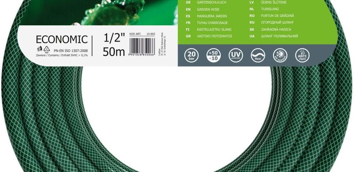 Cellfast Wąż ogrodowy ECONOMIC 1/2″ 50m (10003)