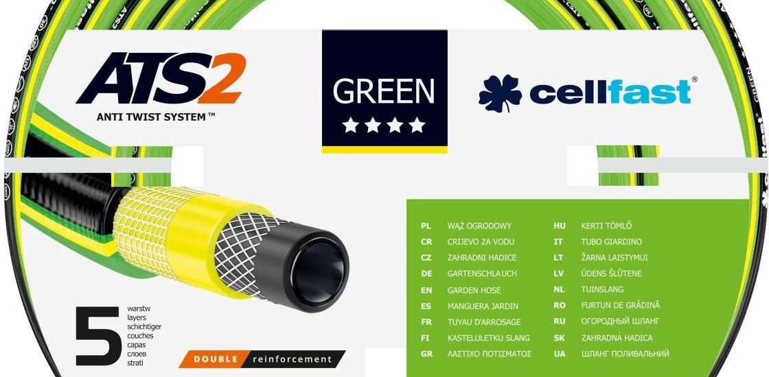 Cellfast Wąż ogrodowy GREEN ATS2 5/8″ 50m (15111)