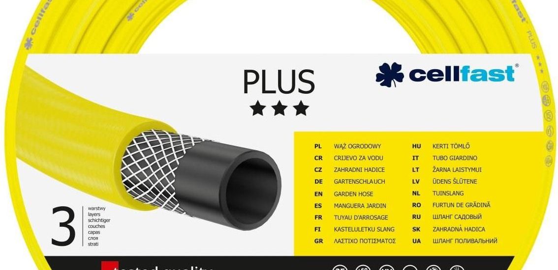 Cellfast Wąż ogrodowy PLUS 3/4″ 25m (10220)