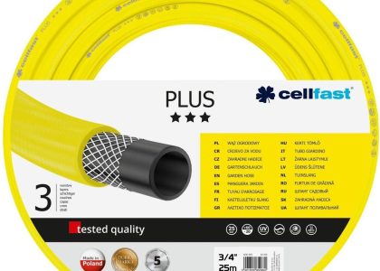Cellfast Wąż ogrodowy PLUS 3/4″ 25m (10220)