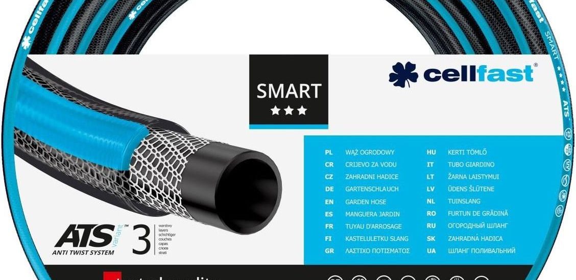 Cellfast Wąż ogrodowy SMART ATSV 3/4″ 50m (13121)