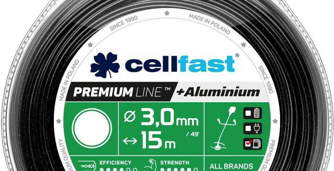 Cellfast Żyłka tnąca PREMIUM okrągła 3mm 15m (35036)