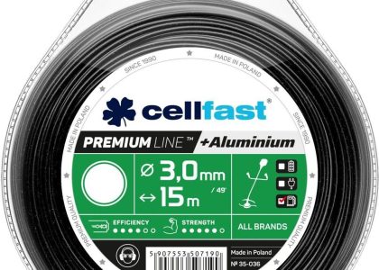 Cellfast Żyłka tnąca PREMIUM okrągła 3mm 15m (35036)