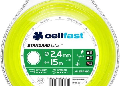 Cellfast Żyłka tnąca STANDARD okrągła 2,4mm 15m (35004)