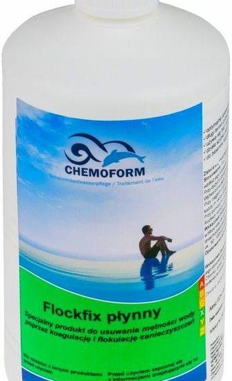 Chemoform Flockfix Usuwa Mętność Wody Czysty Basen