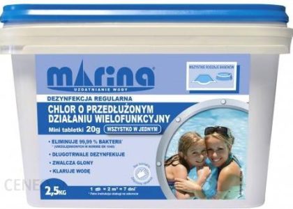 Chlor O Przedłużonym Działaniu Tabletki 20G Opakowanie 2,5Kg