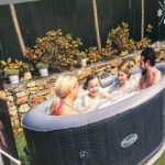 Cleverspa Corona Jacuzzi Ogrodowe Wbudowana Pompa Powystawowe Outlet
