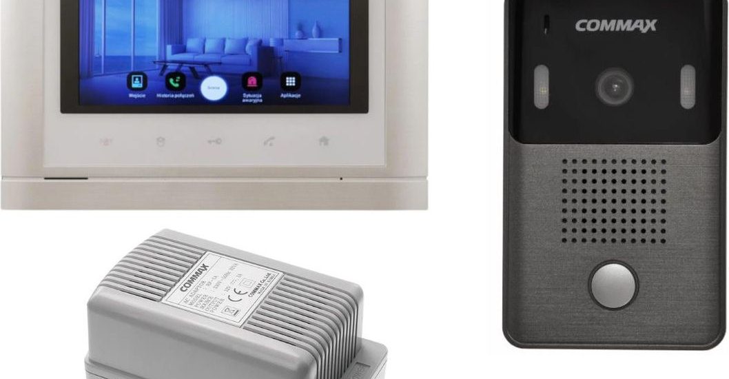 Commax Zestaw Wideodomofonowy Z Monitorem 7″ I Kamera ZW22080