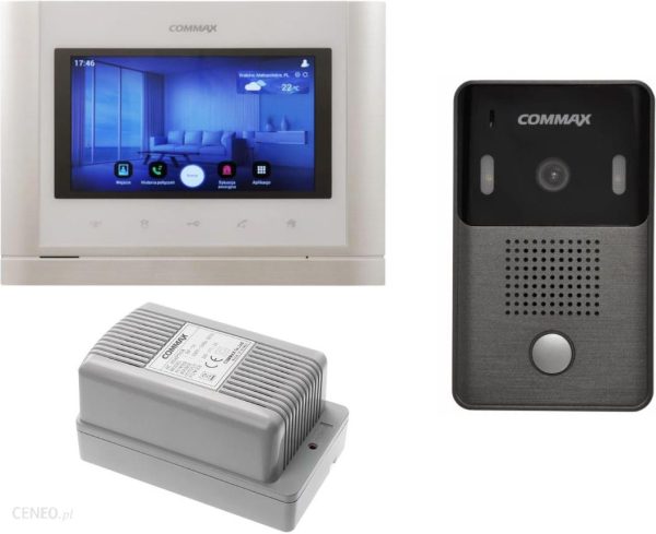 Commax Zestaw Wideodomofonowy Z Monitorem 7″ I Kamera ZW22080