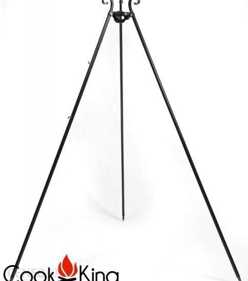 Cookking Trójnóg Prosty Do Grilla, Kociołka I Woka – 180 Cm