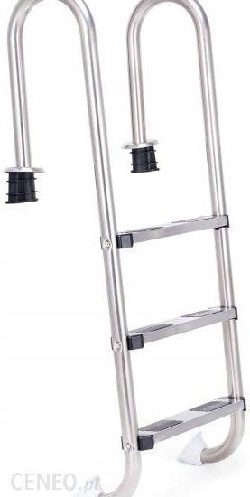 Costway Drabinka Basenowa 3-Stopniowa Stalowa (BA7555)