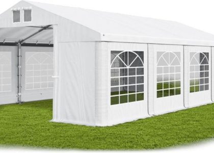 Das Company 4x8x2m Całoroczny namiot cateringowy ogrodowy handlowy bankietowy WINTER 32m2 (D045K083000211111121211)