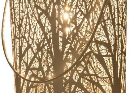 Dekoracyjna Lampa Solarna Led Z Motywem Lasu Do Ogrodu