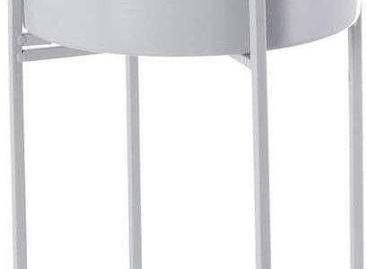 Dekoria.Pl Kwietnik Marcus 54cm Grey ⌀23X54cm