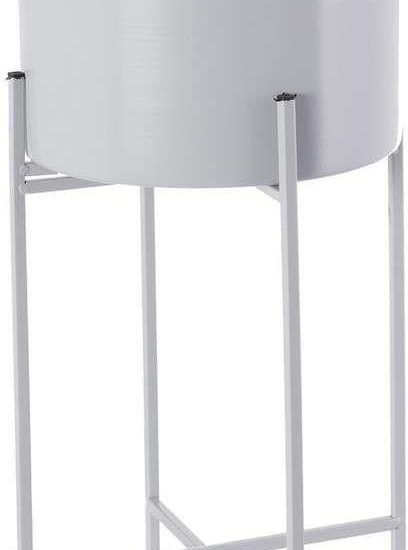 Dekoria.Pl Kwietnik Marcus 54cm Grey ⌀23X54cm