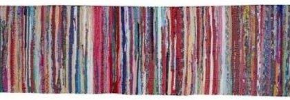 Dkd Home Decor Dywan Poliester Bawełna Wielokolorowy 60X240X0,5 Cm 25154100
