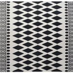 Dkd Home Decor Emaga Dywan Czarny Biały 120X180X0 7 Cm 484491