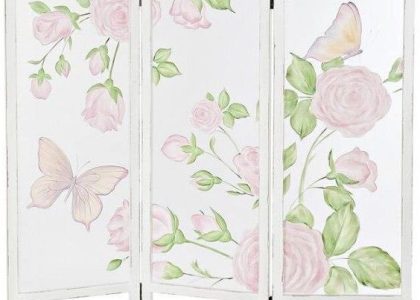 Dkd Home Decor Parawan Drewno Nylon 150X2,5X180Cm (S3033726)