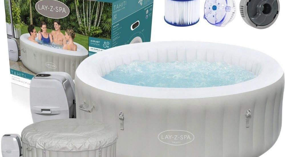 Dmuchane SPA Jacuzzi 4 osobowe 180 cm x 66 cm