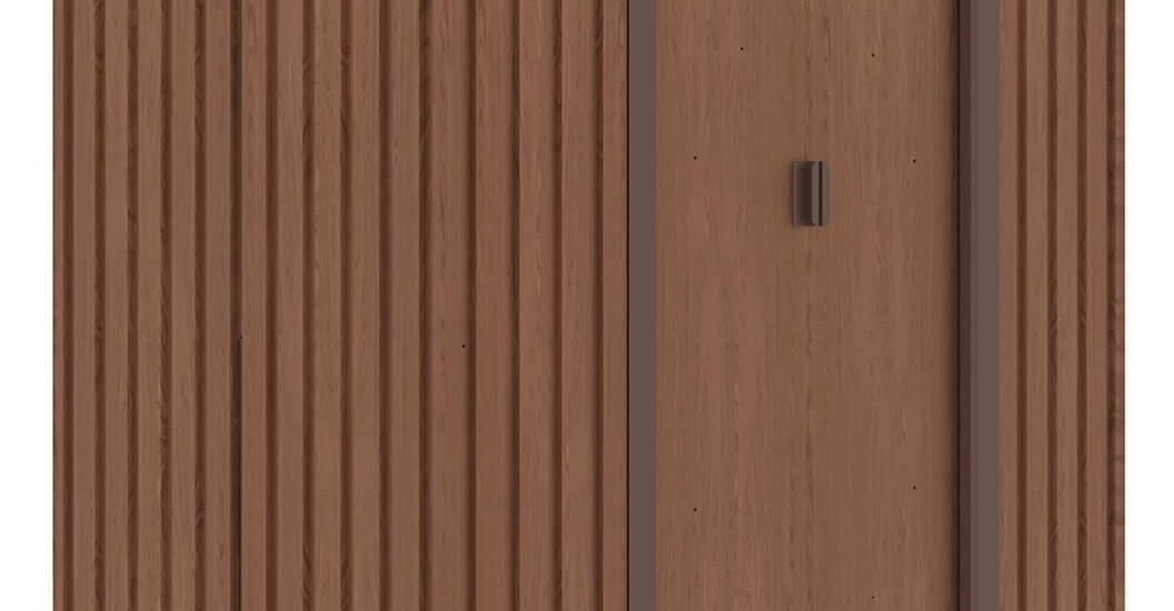 Domek Gospodarczy Do Ogrodu Oregon 7X4 Walnut