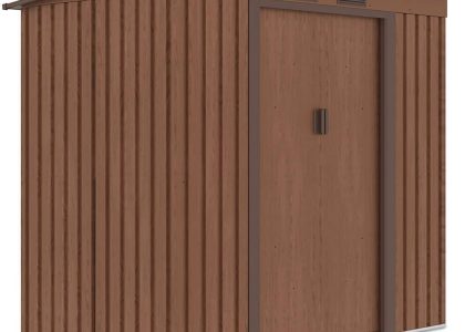 Domek Gospodarczy Do Ogrodu Oregon 7X4 Walnut