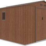 Domek na narzędzia HUDSON 9×10 Walnut