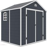 Domek Na Narzędzia Vermont 8X6 Cold Grey