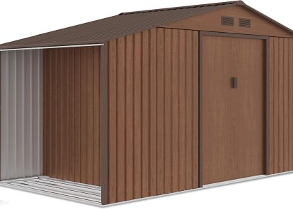 Domek Narzędziowy Drewutnia Madison 11X6 Walnut
