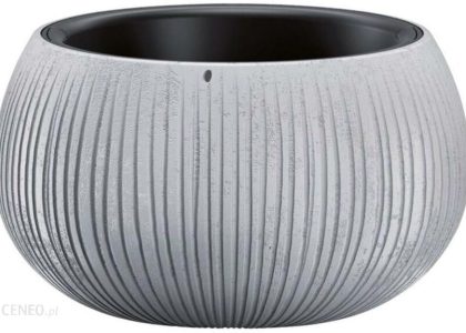 Donica Betonowa Beton Bowl Śr.37cm Plastikowa Szara