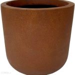 Donica Ceramiczna Brick Śr.31cm Ruda Tajemniczy Ogród
