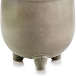 Donica Ceramiczna Na Nóżkach Khaki
