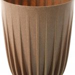 Donica Mira Eco Wood Śr.25 H29,7 Naturalne Drewno